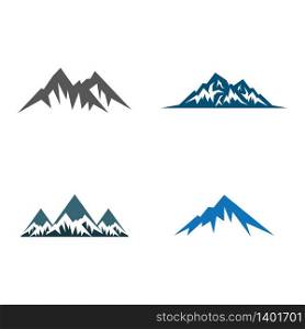 Mountain logo vector icon design