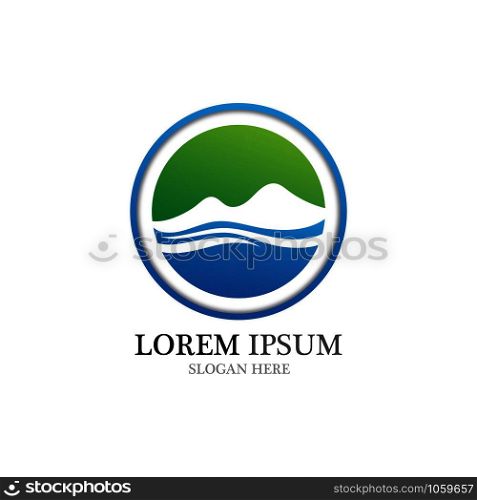 Mountain Logo Vector illustration design