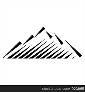 Mountain vector icon design.