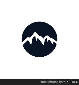 Mountain vector icon illustration design