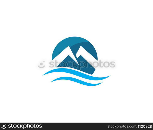 Mountains Logo Template