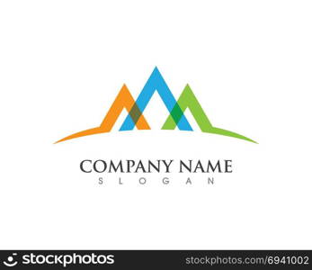 Mountains Logo Template