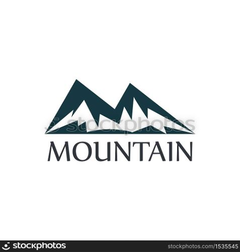 Mountains Logo Template vector design