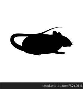 Mouse animal symbol simple icon,illustration design template