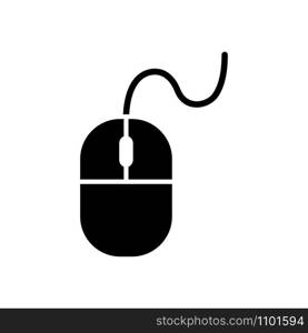 mouse computer icon vector design template