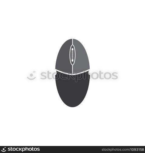 mouse computer logo vector design