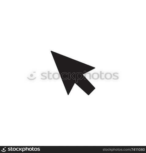 mouse cursor symbol - arrow click pointer illustration isolated