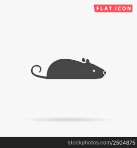 Mouse flat vector icon. Hand drawn style design illustrations.. Mouse flat vector icon. Hand drawn style design illustrations