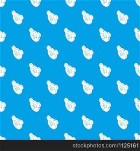 Mouse form button clothes pattern vector seamless blue repeat for any use. Mouse form button clothes pattern vector seamless blue