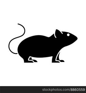 Mouse icon, rat, mice thin line symbols