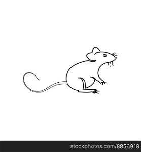 mouse icon vector illustration simple design