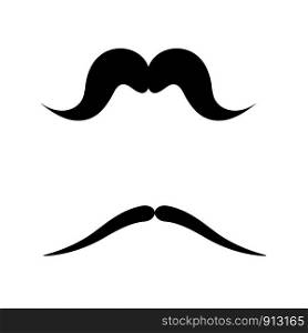 Moustache icon illustration design template
