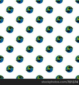 Moving earth pattern seamless in flat style for any design. Moving earth pattern seamless