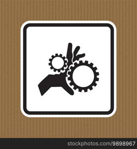 Moving Parts Symbol Isolate On White Background,Vector Illustration EPS.10