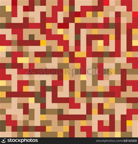 Mozaic. Color bright decorative background vector illustration.