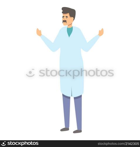 Mri doctor icon cartoon vector. Medical scan. Bone health. Mri doctor icon cartoon vector. Medical scan