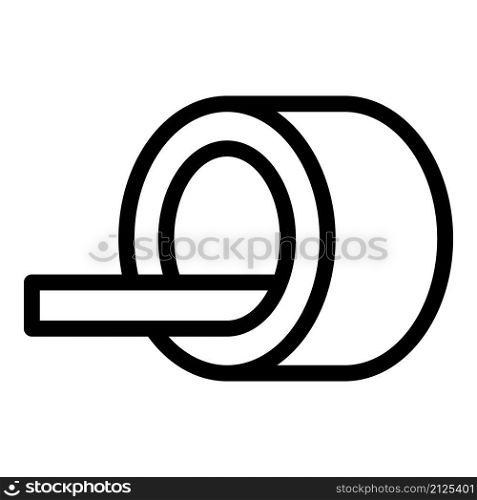 Mri technology icon outline vector. Magnetic resonance. Medical scanner. Mri technology icon outline vector. Magnetic resonance