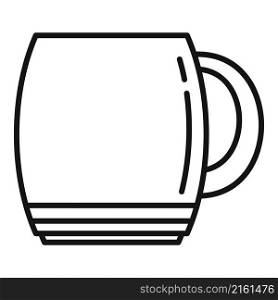 Mug icon outline vector. Coffee cup. Tea hot. Mug icon outline vector. Coffee cup