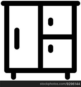 Multi-cabinet wardrobe for storing various necessities