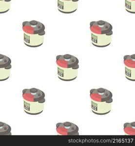 Multi cooker pattern seamless background texture repeat wallpaper geometric vector. Multi cooker pattern seamless vector