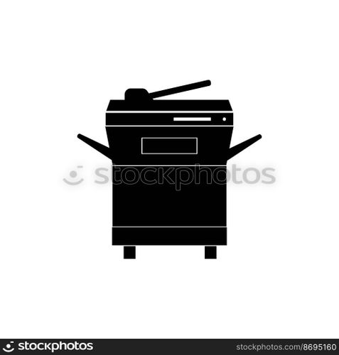 Multi-function printer or auto copier icon vector design