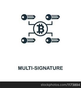 Multi-Signature icon. Monochrome style design from crypto currency collection. UI. Pixel perfect simple pictogram multi-signature icon. Web design, apps, software, print usage.. Multi-Signature icon. Monochrome style design from crypto currency icon collection. UI. Pixel perfect simple pictogram multi-signature icon. Web design, apps, software, print usage.