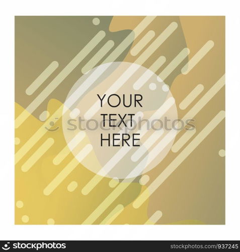 Multicolor background with typography vector