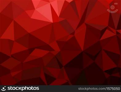 Multicolor geometric rumpled triangular low poly style gradient illustration graphic background. Vector polygonal design for your business.