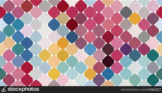 Multicolor geometric vector seamless pattern