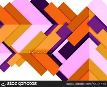 Multicolored abstract geometric shapes, geometry background for web banner. Multicolored abstract geometric shapes, geometry background for web banner, business presentation, ads package, print template, wallpaper