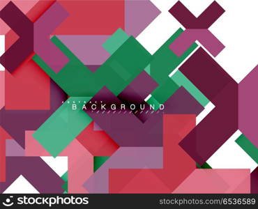 Multicolored abstract geometric shapes, geometry background for web banner. Multicolored abstract geometric shapes, geometry background for web banner, business presentation, ads package, print template, wallpaper