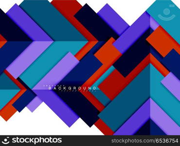 Multicolored abstract geometric shapes, geometry background for web banner. Multicolored abstract geometric shapes, geometry background for web banner, business presentation, ads package, print template, wallpaper