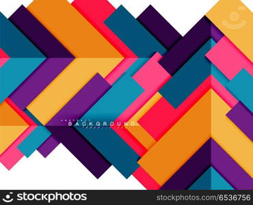 Multicolored abstract geometric shapes, geometry background for web banner. Multicolored abstract geometric shapes, geometry background for web banner, business presentation, ads package, print template, wallpaper