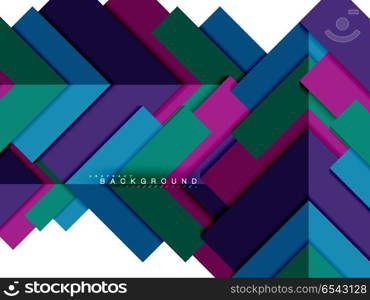 Multicolored abstract geometric shapes, geometry background for web banner. Multicolored abstract geometric shapes, geometry background for web banner, business presentation, ads package, print template, wallpaper