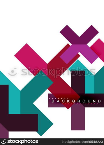 Multicolored abstract geometric shapes, geometry background for web banner. Multicolored abstract geometric shapes, geometry background for web banner, business presentation, ads package, print template, wallpaper