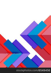 Multicolored abstract geometric shapes, geometry background for web banner. Multicolored abstract geometric shapes, geometry background for web banner, business presentation, ads package, print template, wallpaper