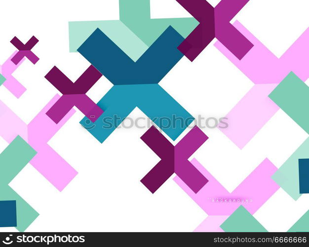 Multicolored abstract geometric shapes, geometry background for web banner. Multicolored abstract geometric shapes, geometry background for web banner, business presentation, ads package, print template, wallpaper