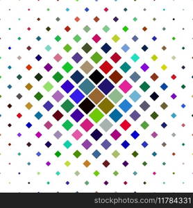 Multicolored square pattern background - from Vector Image