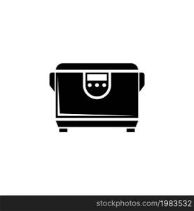 Multicooker, Kitchen Multi Cooker Machine. Flat Vector Icon illustration. Simple black symbol on white background. Multicooker, Kitchen Multi Cooker sign design template for web and mobile UI element. Multicooker, Kitchen Multi Cooker Machine. Flat Vector Icon illustration. Simple black symbol on white background. Multicooker, Kitchen Multi Cooker sign design template for web and mobile UI element.