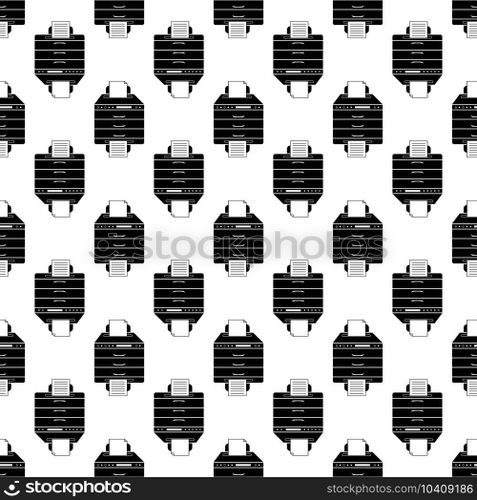Multifunction printer pattern seamless background texture repeat wallpaper geometric vector. Multifunction printer pattern seamless vector
