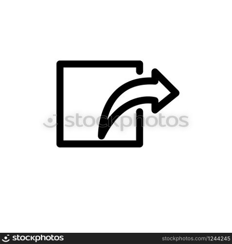 Multimedia button icon design vector template
