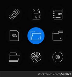 multimedia , camera , user interface , folders , directory , icon, vector, design, flat, collection, style, creative, icons , play , pause , ui , camera , camcoder ,
