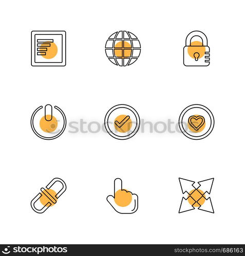 multimedia , sound , buttons , dwonload , upload , pin , key ,error , calcualtor , icon, vector, design, flat, collection, style, creative, icons