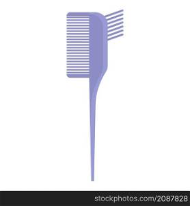 Multiple comb icon cartoon vector. Hair brush. Care hair. Multiple comb icon cartoon vector. Hair brush