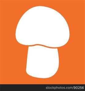 Mushroom - champignon white color icon .. Mushroom - champignon it is white color icon .