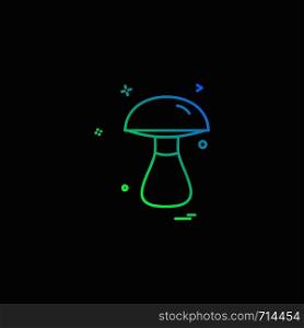 Mushroom icon design vector