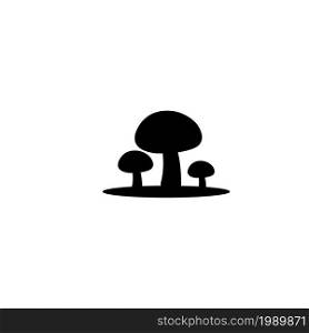 mushroom icon illustration isolated vector sign symbol