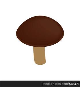 Mushroom icon in isometric 3d style on a white background. Mushroom icon, isometric 3d style