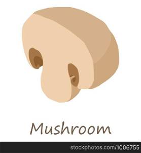 Mushroom icon. Isometric of mushroom vector icon for web design isolated on white background. Mushroom icon, isometric style