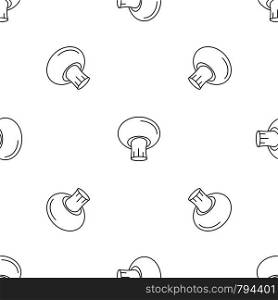 Mushroom icon. Outline illustration of mushroom vector icon for web design isolated on white background. Mushroom icon, outline style